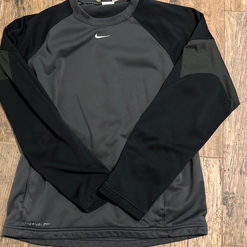 Mens Nike Sz S Pullover, Zipper Pockets EUC